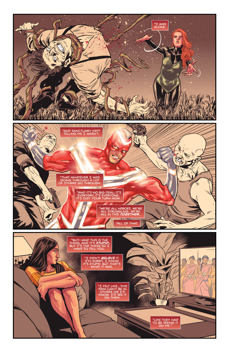 Illustration for article titled In this Exclusive Heroes in Crisis Preview, Life Stops the Flash Dead in His Tracks